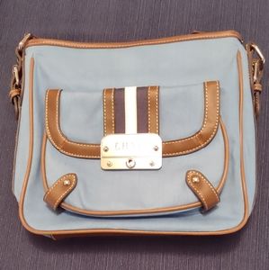 Chaps crossbody blue